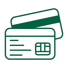 icon cartão verde